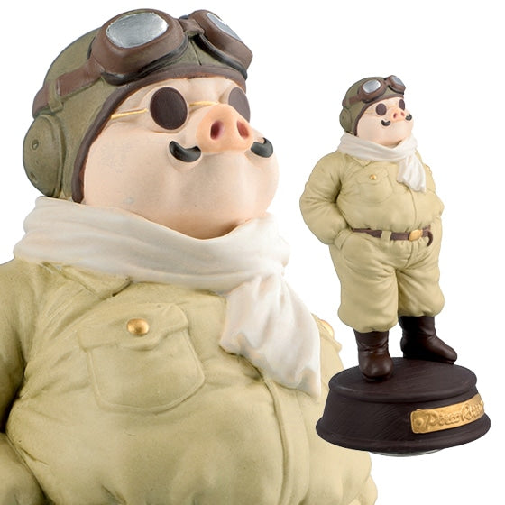 Porco Rosso Music Box "Aircraft Clothing Porco Rosso" Porcelain