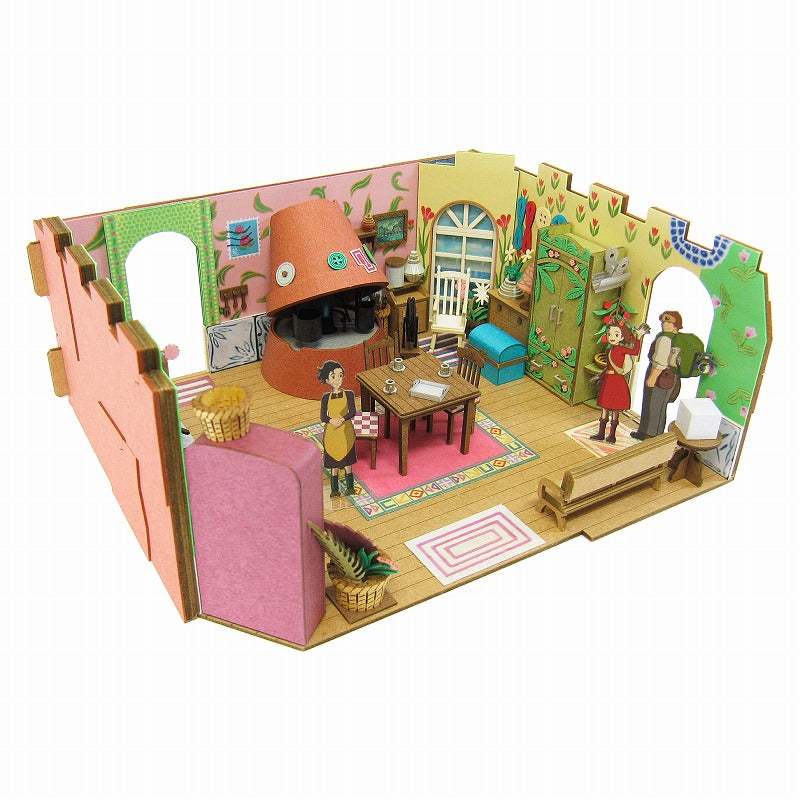 Arrietty Miniature Art Paper Craft Kit "Arrietty's House" MK07-13