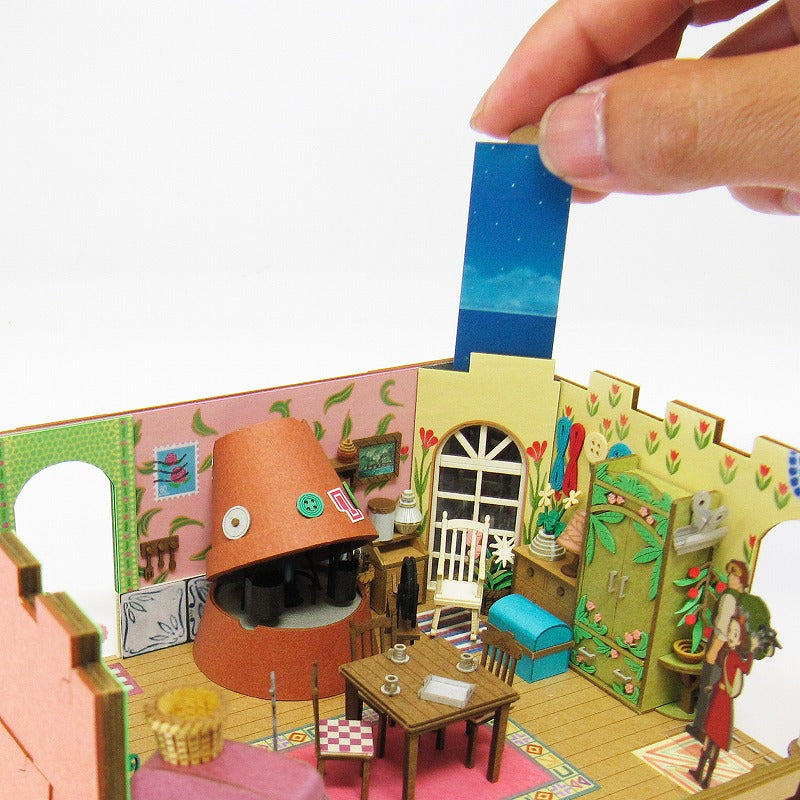 Arrietty Miniature Art Paper Craft Kit "Arrietty's House" MK07-13