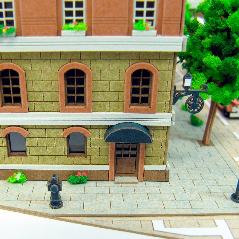 Kiki's Delivery Service Miniature Art Paper Craft Kit "Town Of Koriko" MK07-16