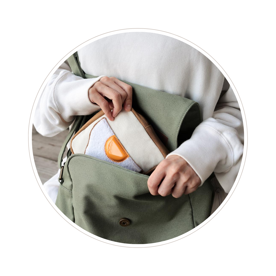 Castle in the Sky Shoulder Bag Pazu's Bag Canvas Fabric