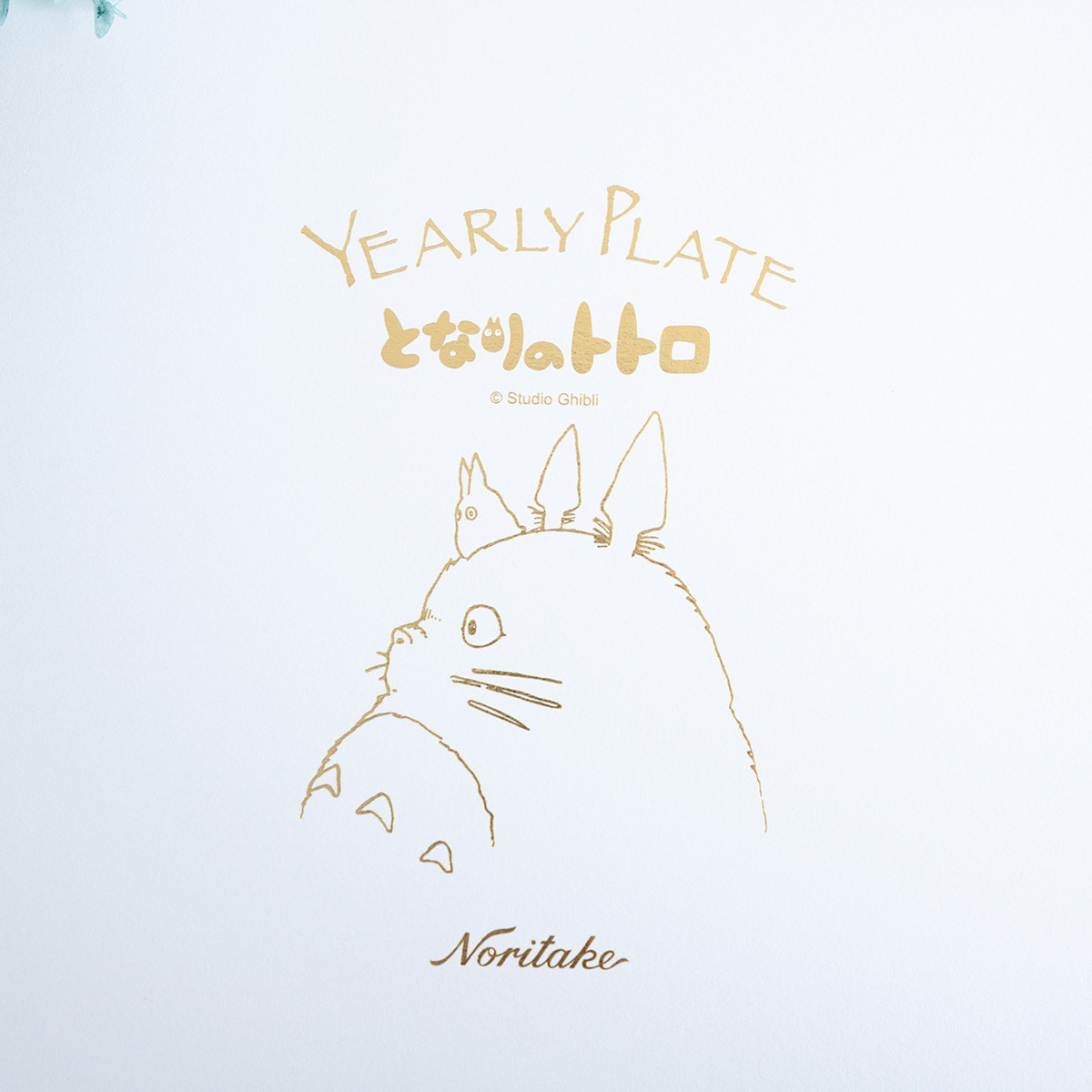 My Neighbor Totoro Display Plate Noritake Bone China "2025 YEARLY PLATE" Annual Plate