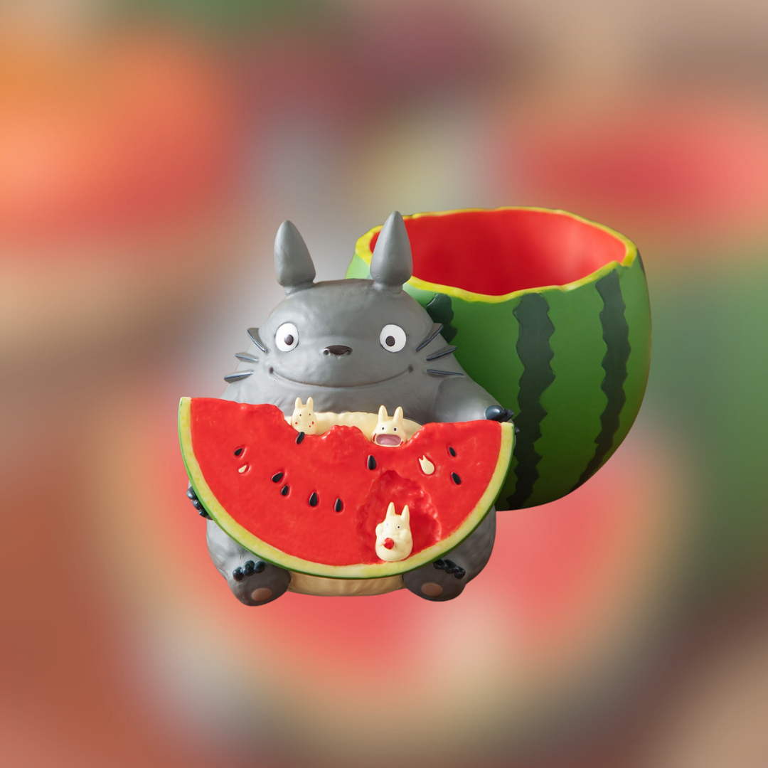 totoro planter pot My Neighbor Totoro Planter Cover "From the Watermelon Field" Flower Po