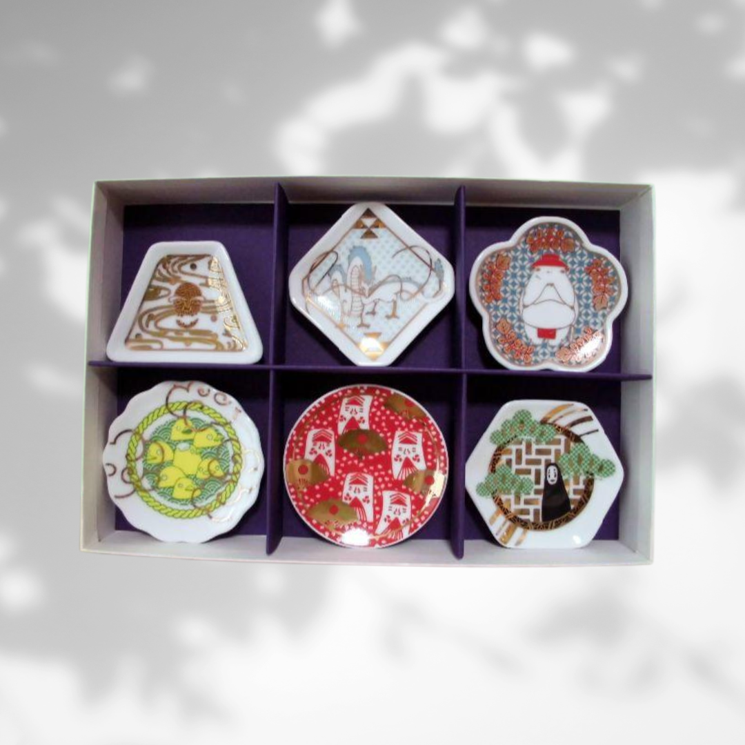 Spirited Away Ghibli Architecture Exhibition Limited Edition Arita Ware Small Plate Set