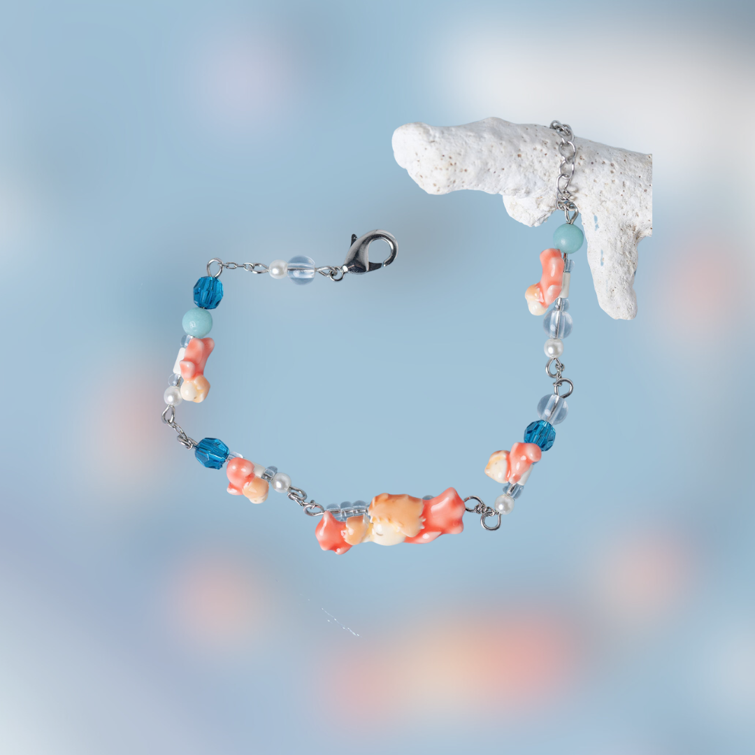 Ponyo on the Cliff by the Sea Bracelet "Ponyo’s Greeting"