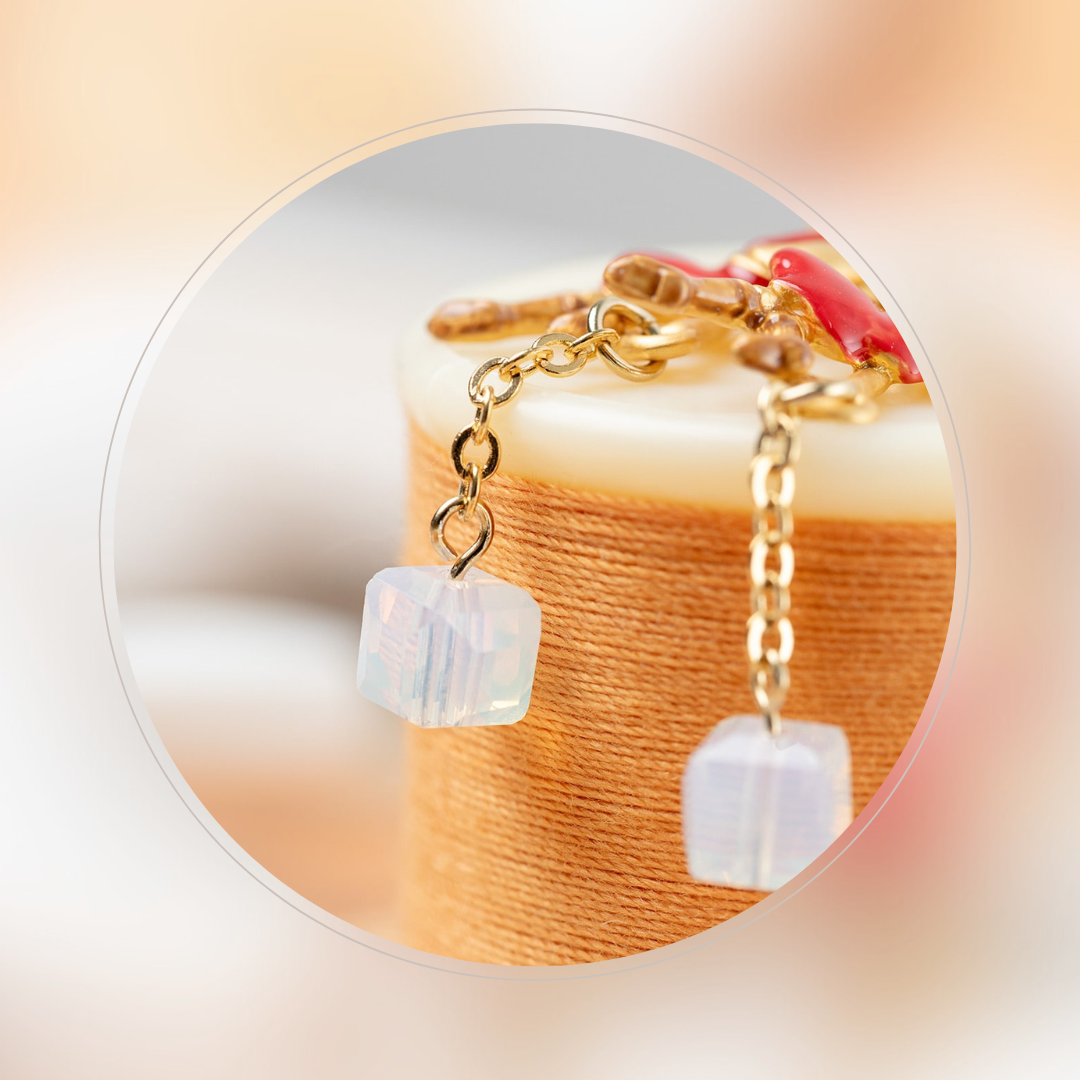 The Secret World of Arrietty Earrings "Off on a Borrowing Journey"
