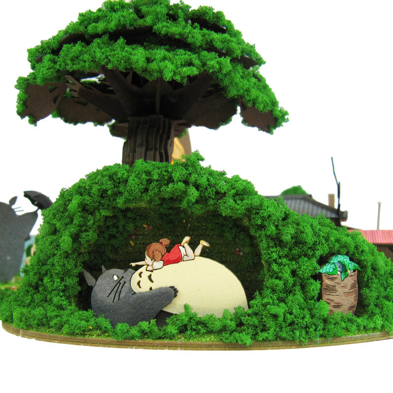 My Neighbor Totoro Miniature Art Paper Craft Kit "So Many Totoros!" MK07-35