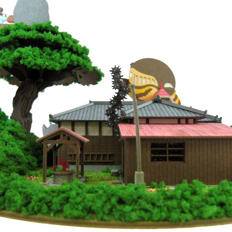 My Neighbor Totoro Miniature Art Paper Craft Kit "So Many Totoros!" MK07-35