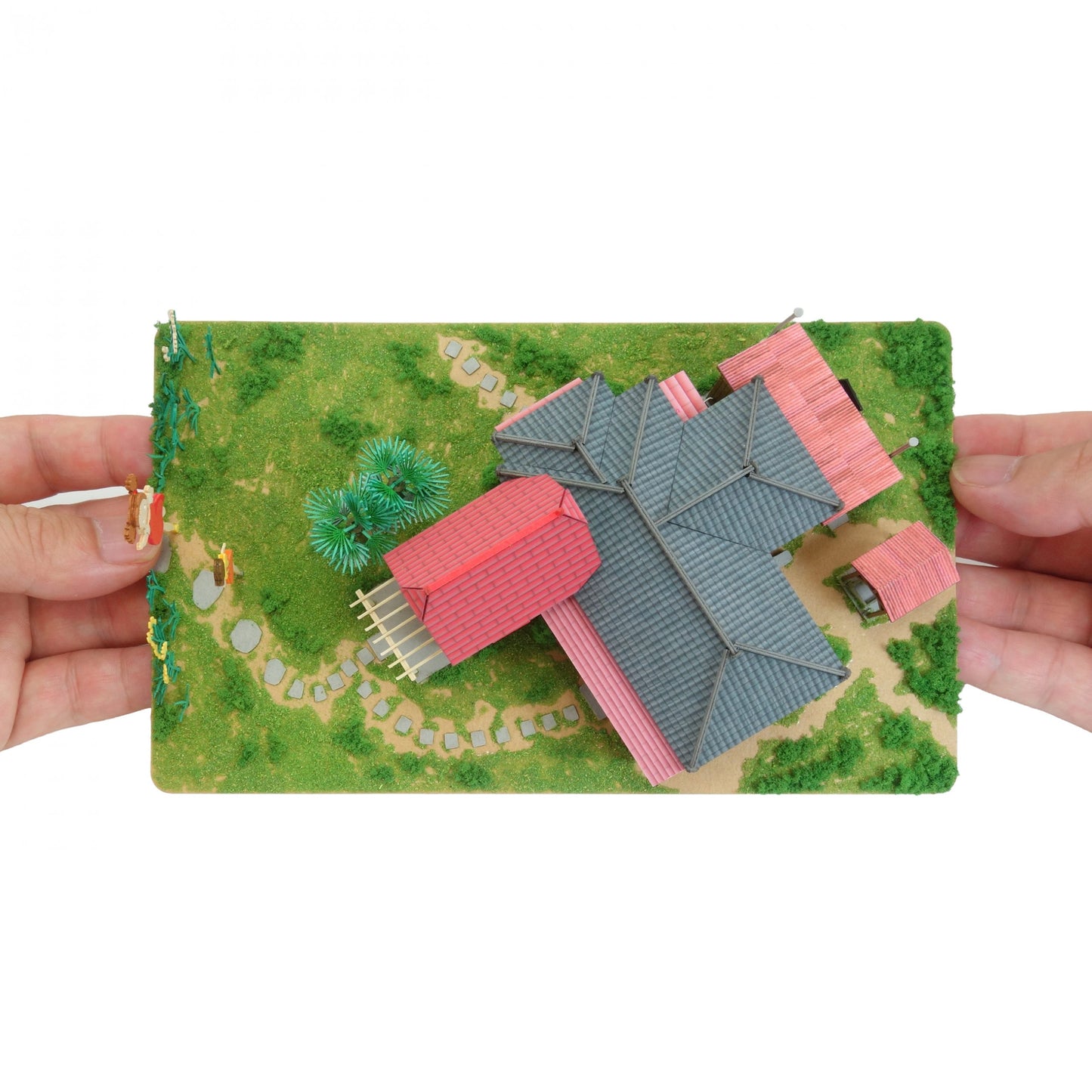 My Neighbor Totoro Miniature Art Paper Craft Kit "Satsuki and Mei's House" MK07-41