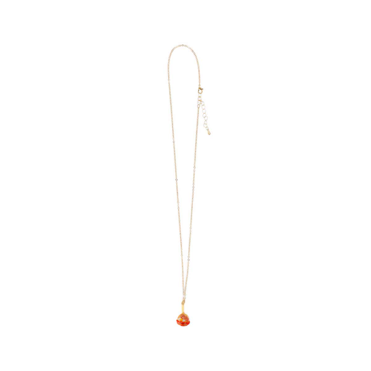 Howl's Moving Castle Calcifer Necklace "Bacon and Eggs"