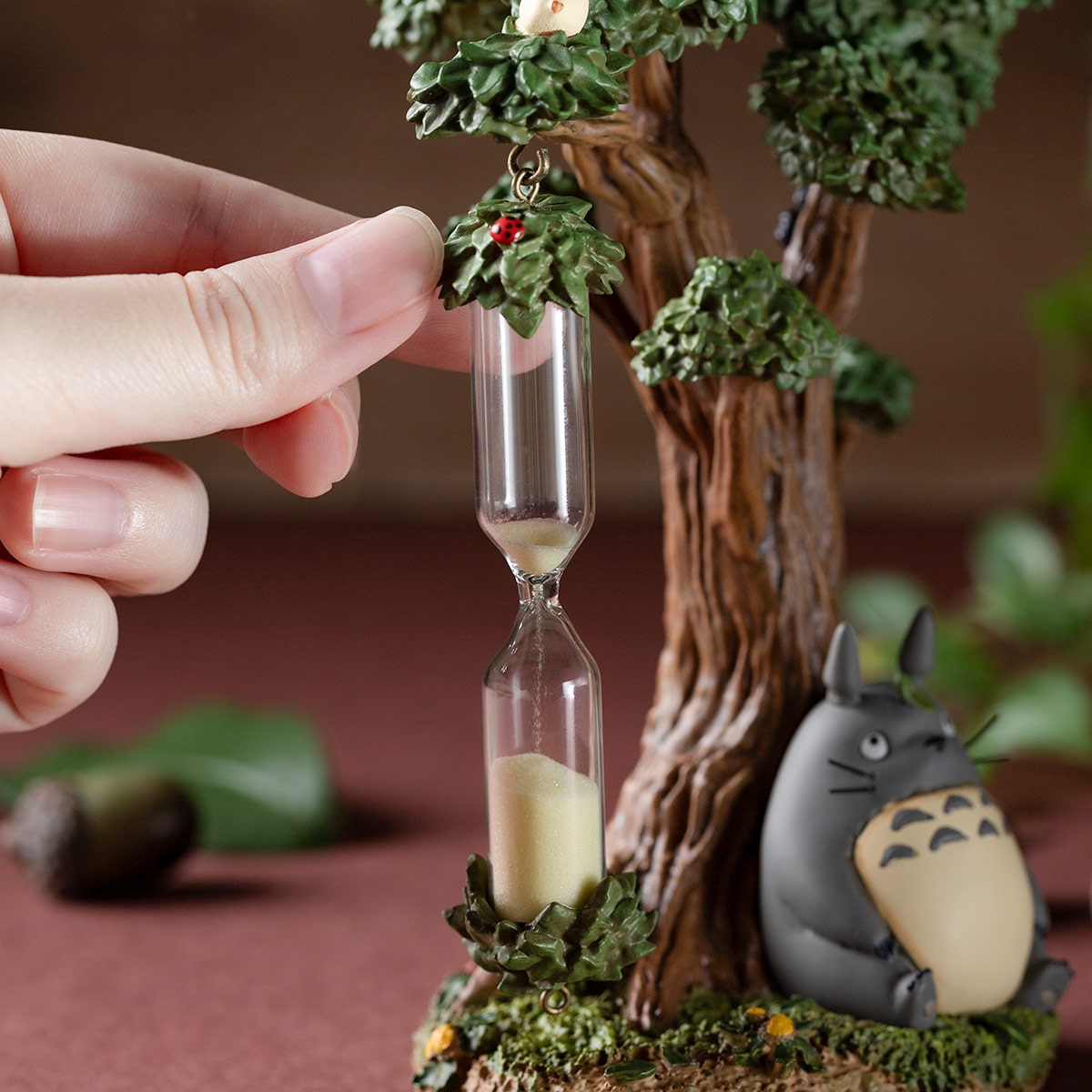 My Neighbor Totoro Diorama Hourglass "Camphor Tree and Totoro" 3 minutes Figure