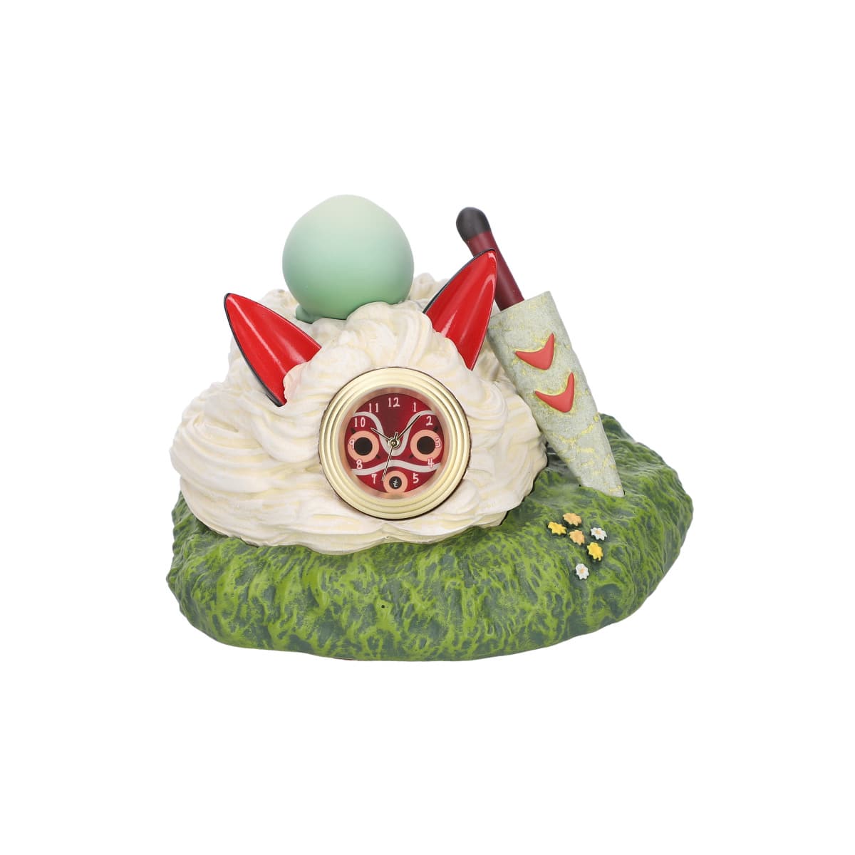 Princess Mononoke Mini Table Clock "On San's Mask"