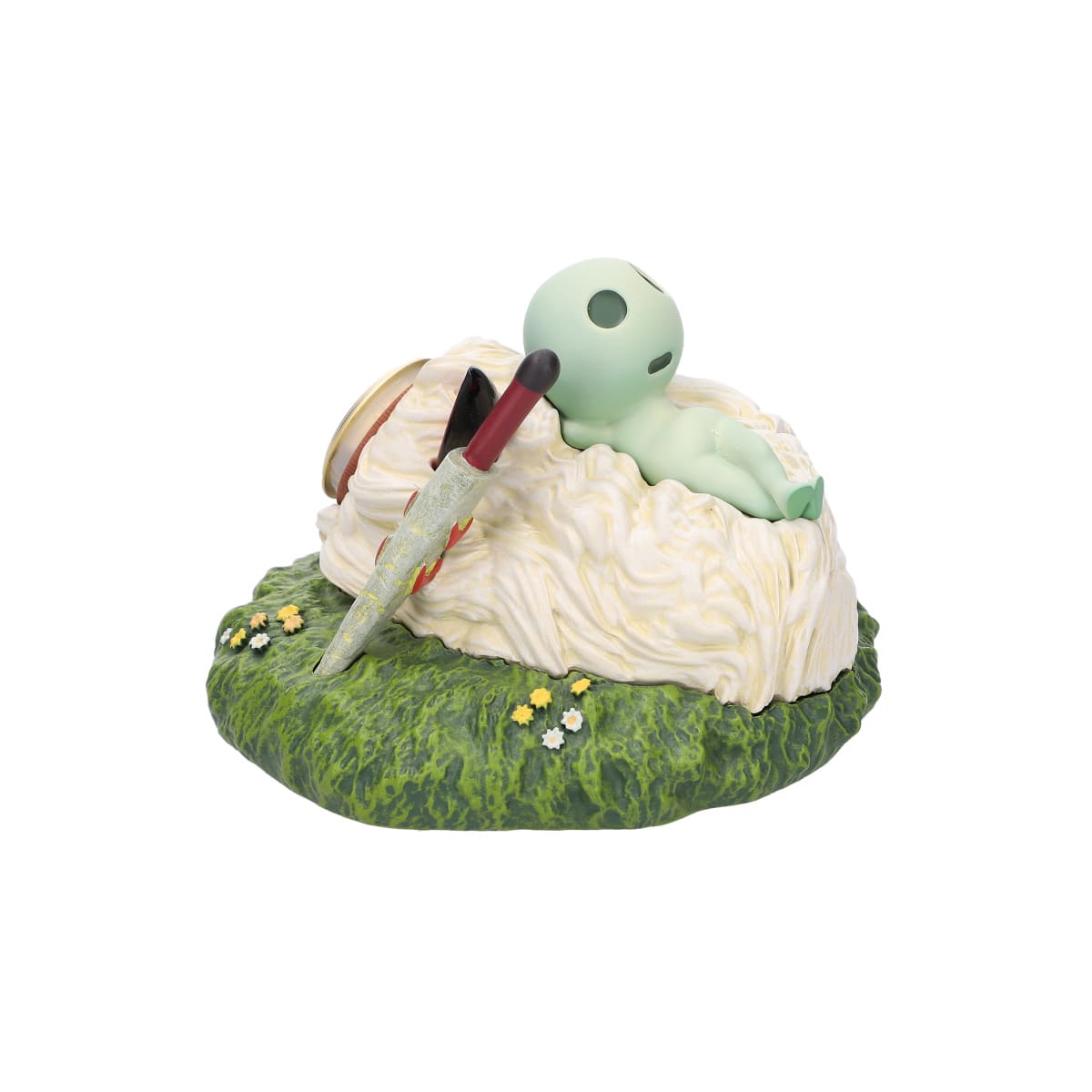 Princess Mononoke Mini Table Clock "On San's Mask"