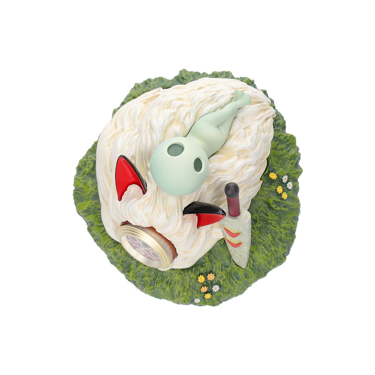 Princess Mononoke Mini Table Clock "On San's Mask"