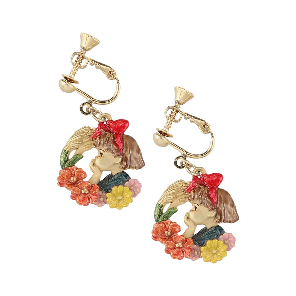 Kiki's Delivery Service Earrings "Kiki's Profile"