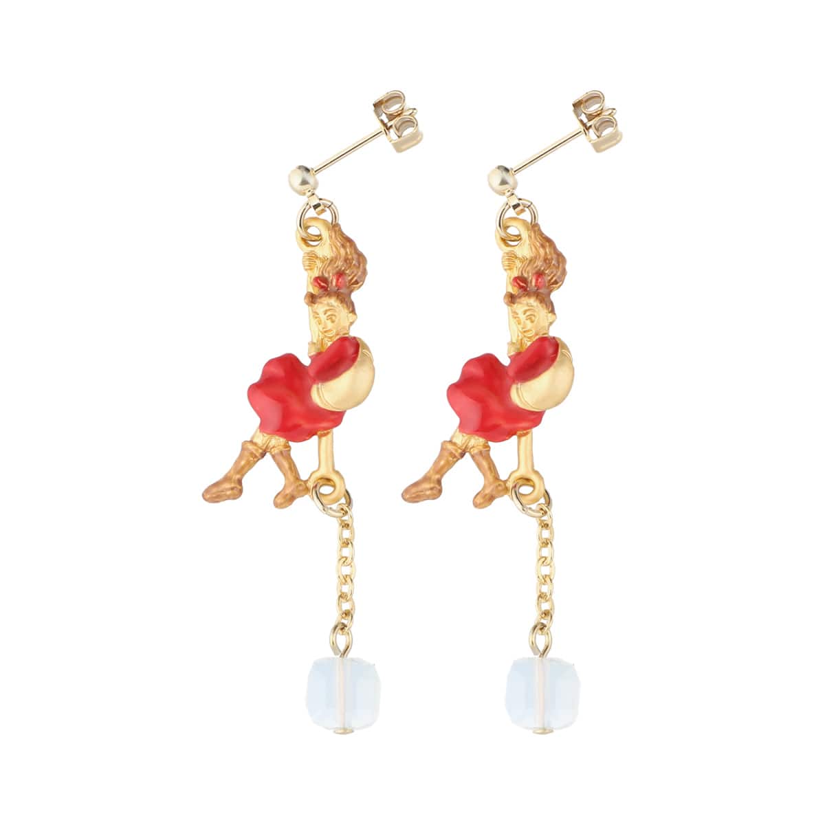 The Secret World of Arrietty Earrings "Off on a Borrowing Journey"
