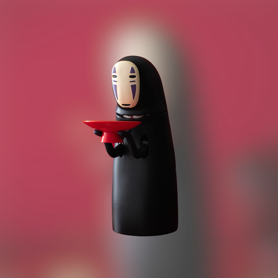 Spirited Away No-Face Munching Piggy Coin Bank Figure – GHIBLI VILLAGE