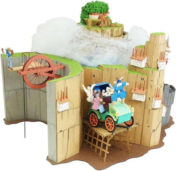 Castle In The Sky Miniature Art Paper Craft Kit "Castle in the Sky Diorama" MK07-44