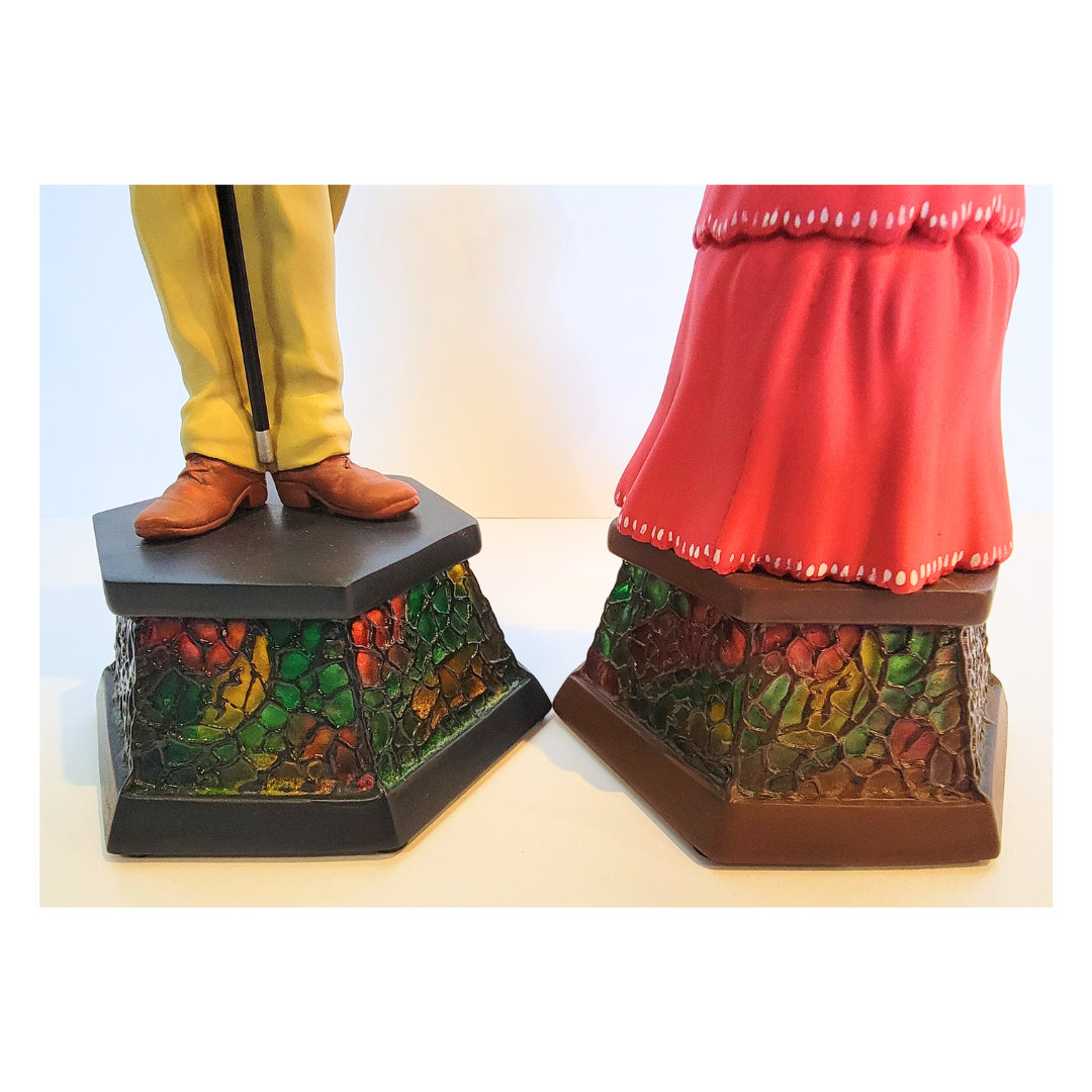 Whisper of the heart Music Doll Baron & Luise Music Box figure