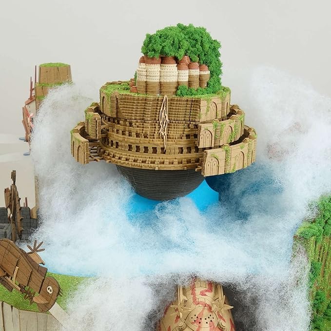 Castle In The Sky Miniature Art Paper Craft Kit "Castle in the Sky Diorama" MK07-44