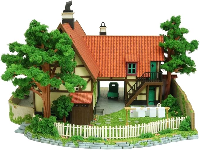 Kiki's Delivery Service Miniature Paper Craft Kit "Guchokipanya Bakery" MK07-43