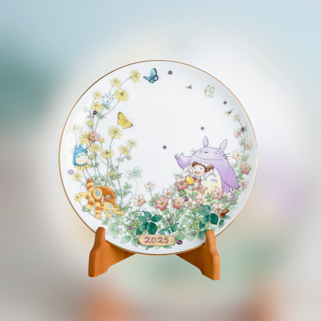 My Neighbor Totoro Display Plate Noritake Bone China "2025 YEARLY PLATE" Annual Plate