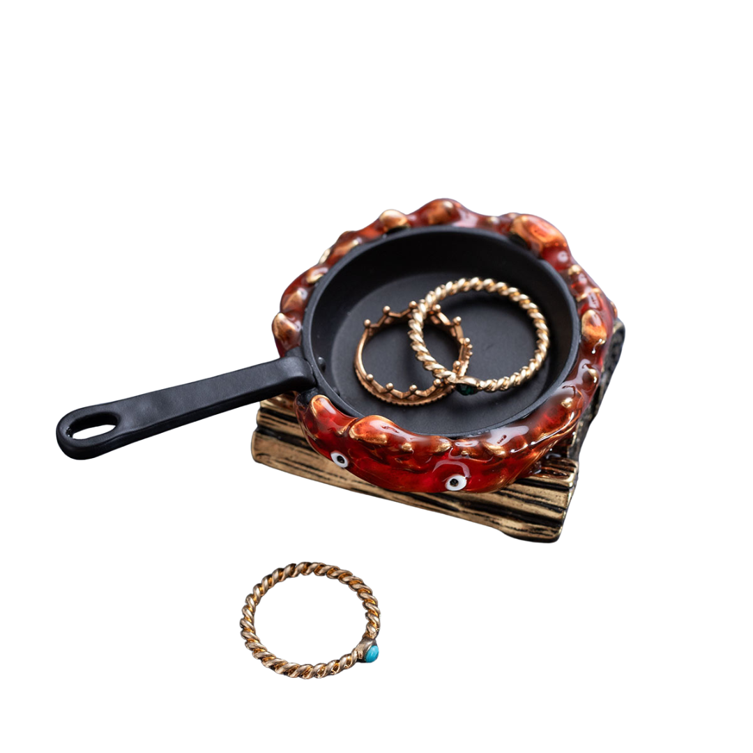 Howl's Moving Castle Calcifer Antique Tray