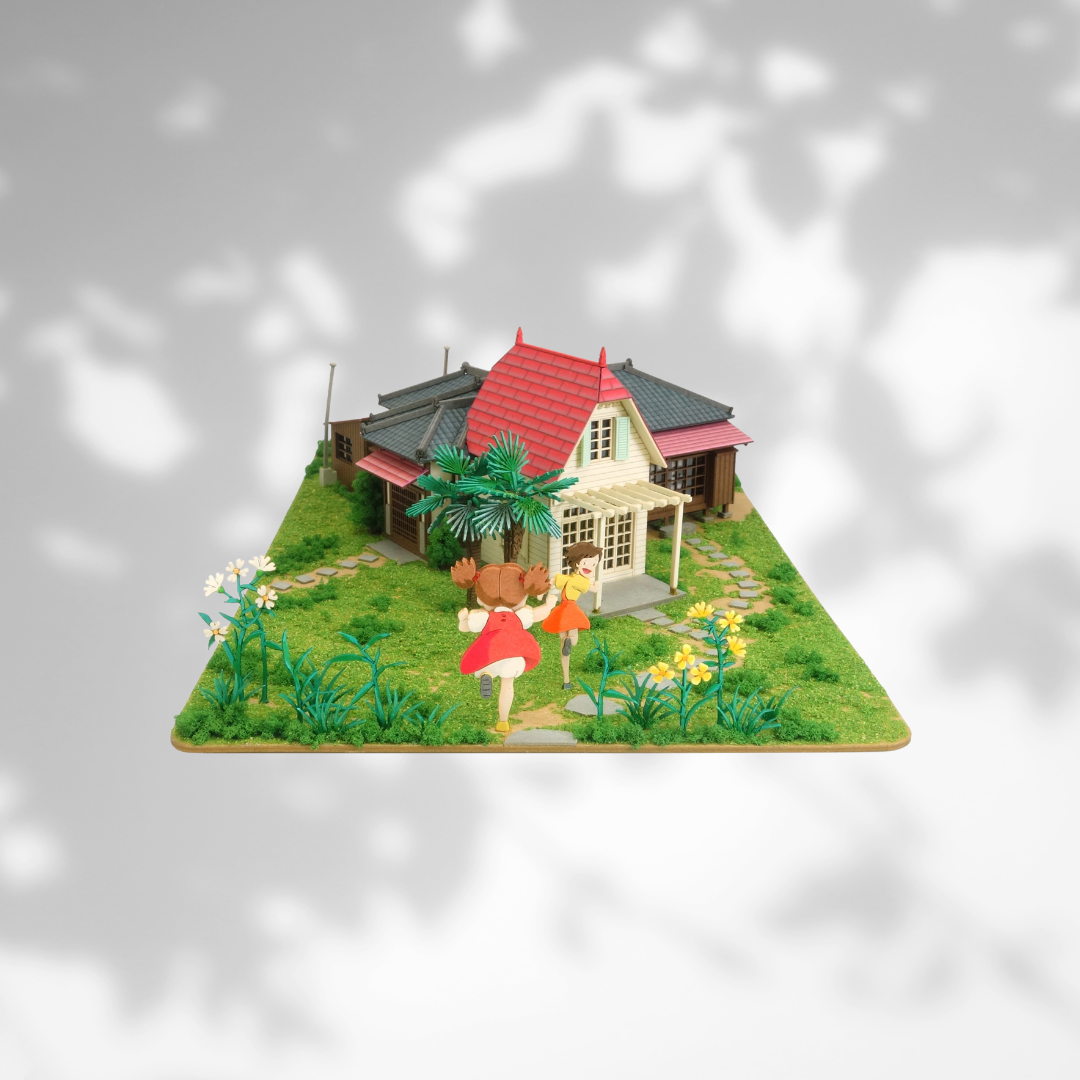 My Neighbor Totoro Miniature Art Paper Craft Kit "Satsuki and Mei's House" MK07-41