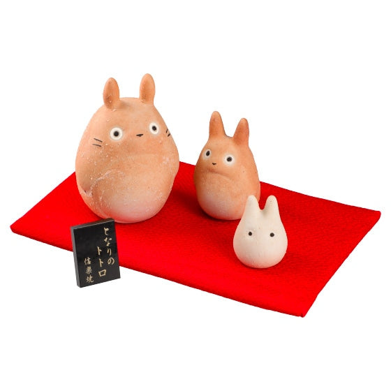 My Neighbor Totoro Shigaraki-Yaki Figurine Japanese Tradition Set of 3