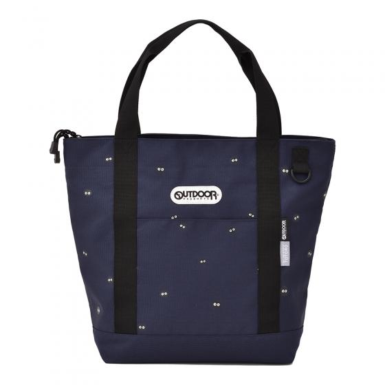 My Neighbor Totoro x OUTDOOR Collaboration Tote Bag Pitch-black blackie M Navy