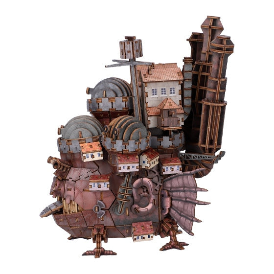 Studio Ghibli Howl's Moving Castle ki-gu-mi Wooden 3D puzzles Color Ver. Kigumi