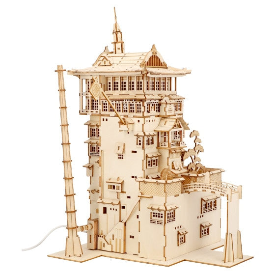 Spirited Away ki-gu-mi 3D Wood Puzzle Aburaya Yuya