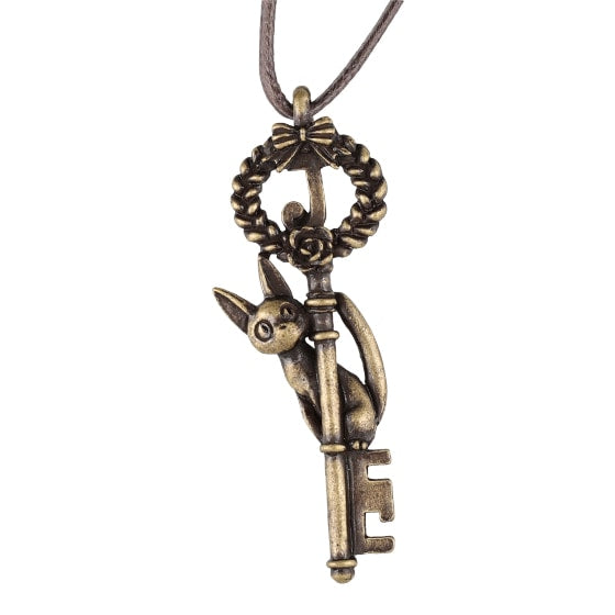 Kiki's Delivery Service Necklace Jiji "Antique Key"