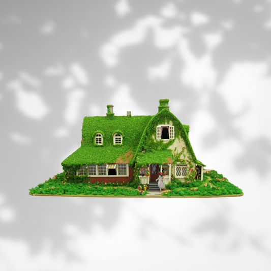 Kiki's Delivery Service Miniature Art Paper Craft Kit "Okino Residence" MK07-22