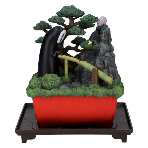 Spirited Away No Face Water Garden BONSAI Fountain Shishi-odoshi KAONASHI