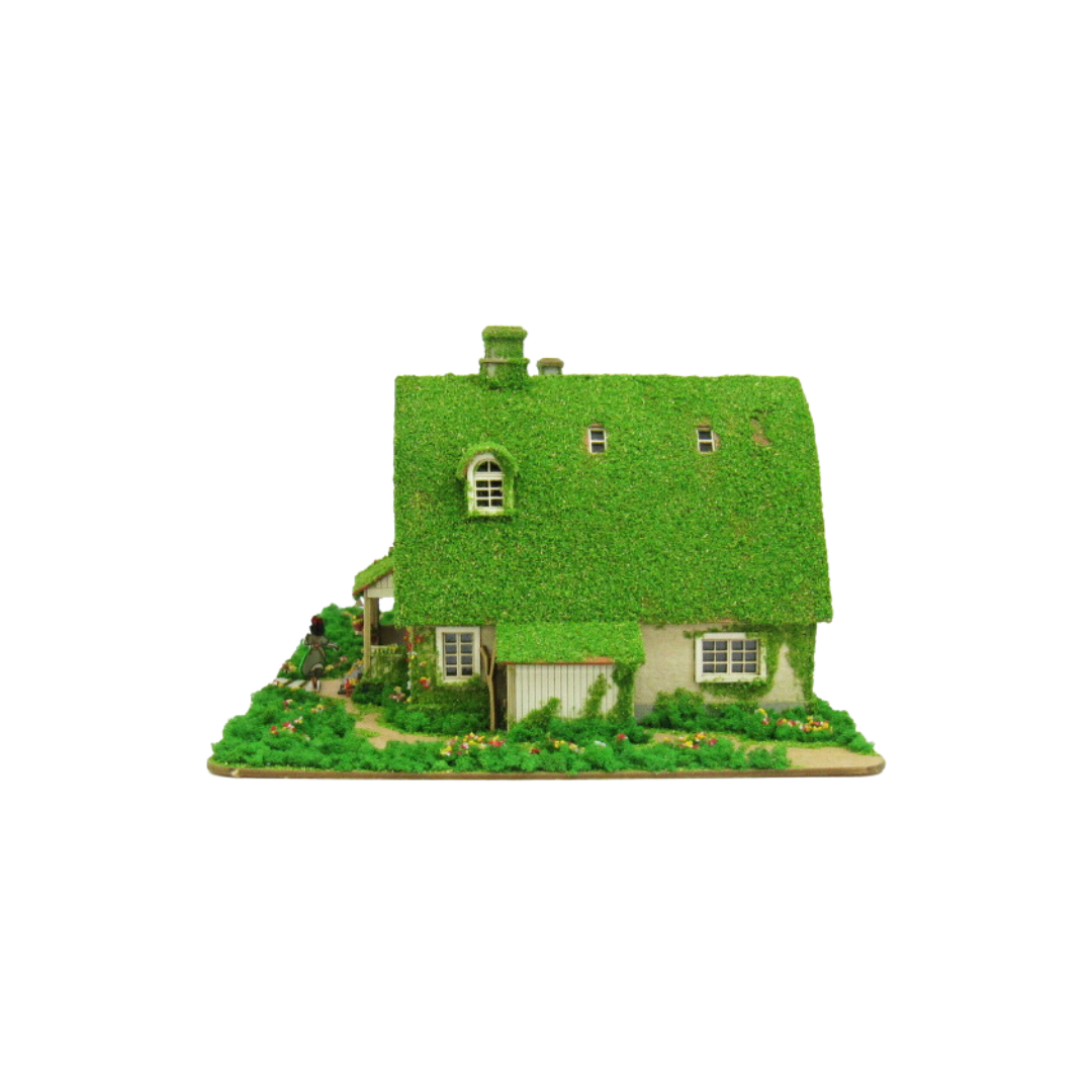 Kiki's Delivery Service Miniature Art Paper Craft Kit "Okino Residence" MK07-22