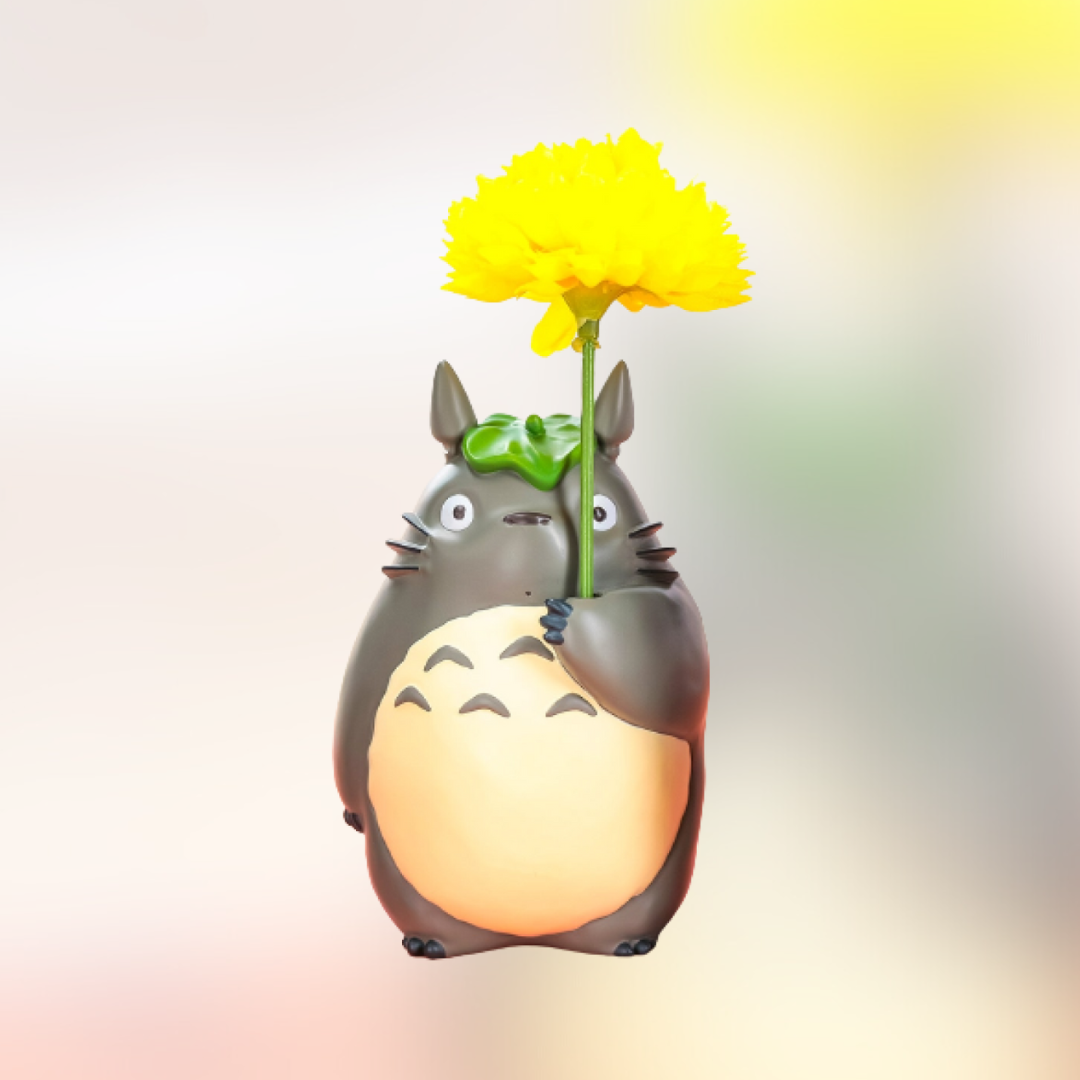 My Neighbor Totoro Flower Vase Totoro's Flower Umbrella Single stem vase