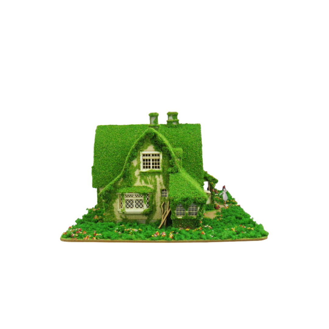 Kiki's Delivery Service Miniature Art Paper Craft Kit "Okino Residence" MK07-22
