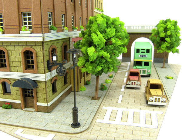 Kiki's Delivery Service Miniature Art Paper Craft Kit "Town Of Koriko" MK07-16