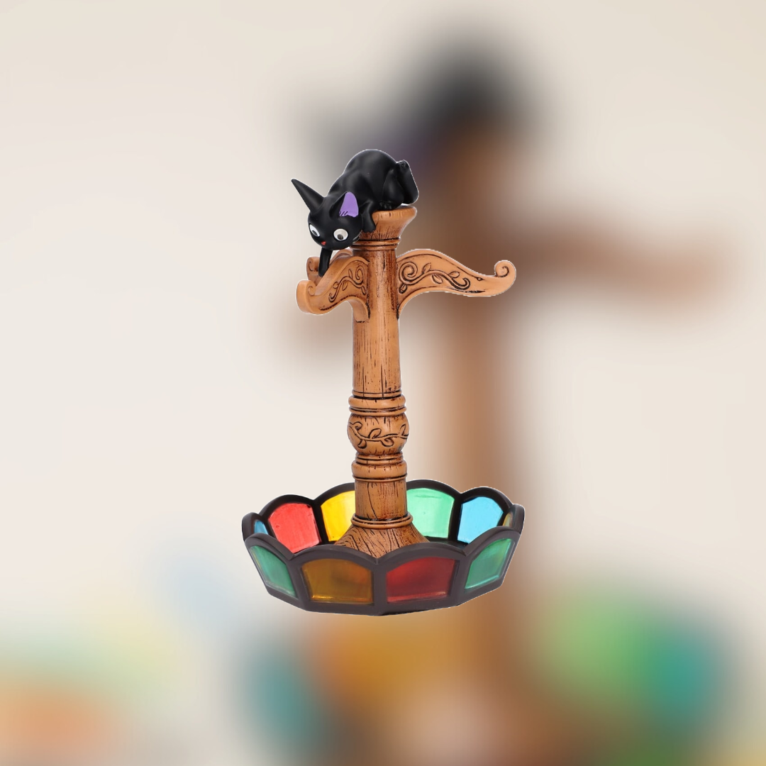 Kiki's Delivery Service Jiji Key Stand Antique Pole Accessory Case