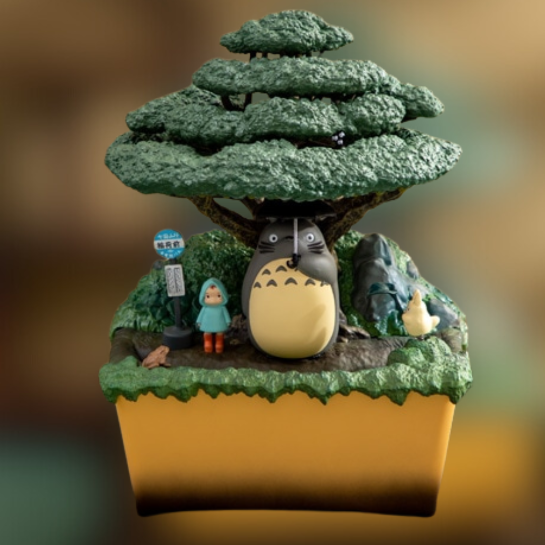 My Neighbor Totoro Water Garden Bonsai Desktop Water Fountain