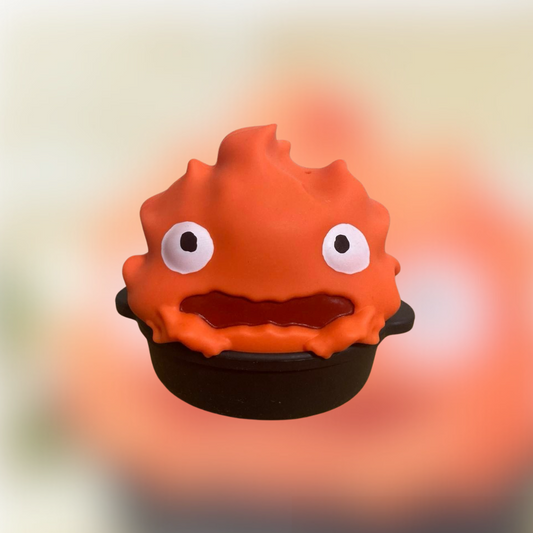 Howl'S Moving Castle Calcifer Silicone Steamer 270ml