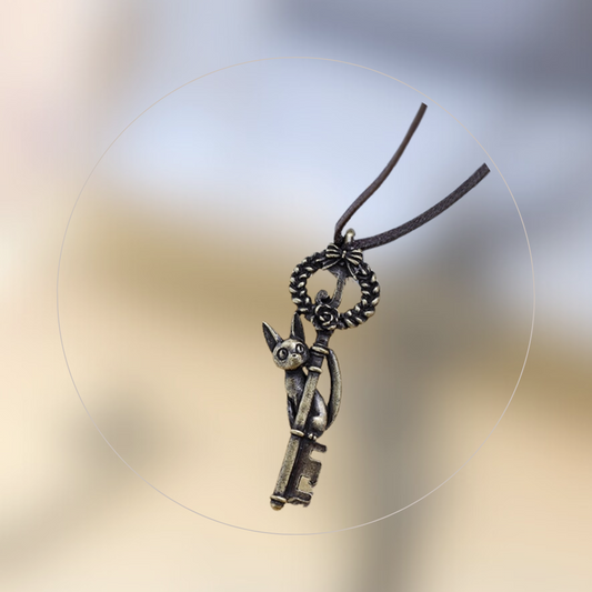 Kiki's Delivery Service Necklace Jiji "Antique Key"