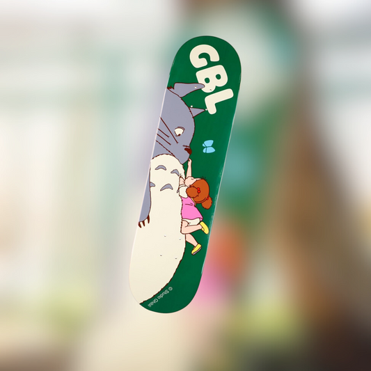 My Neighbor Totoro Skateboard Deck Totoro &Mei "Is your name Totoro!?"