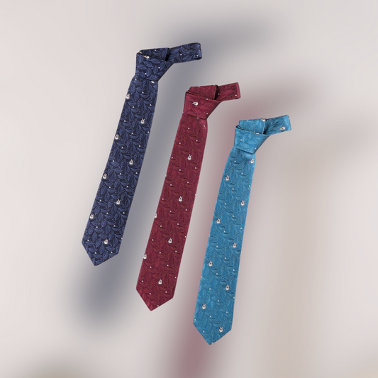 My Neighbor Totoro Tie Necktie 25SS "Leafy Peekaboo"