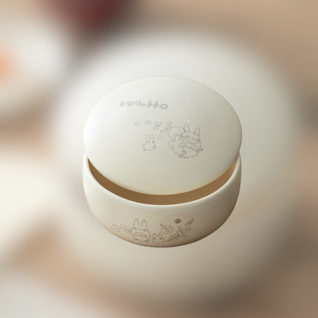 My Neighbor Totoro Banko Ware Ohitsu (Rice Storage Bowl) 1-Cup / 2-Cup Sizes