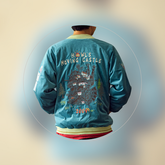 Howl's Moving Castle Rayon Jacket Sukajan – Howl's Castle