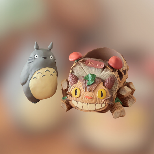 My Neighbor Totoro Diorama Box Planter Cover "Totoro & the Forest Catbus"