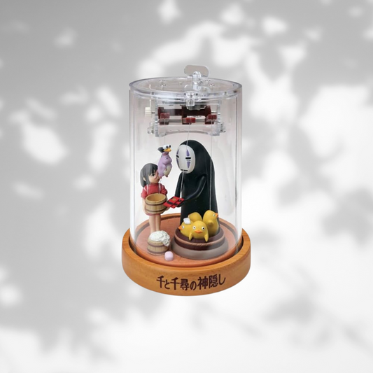 Spirited Away Marionette Music Box Figure Chihiro NoFace