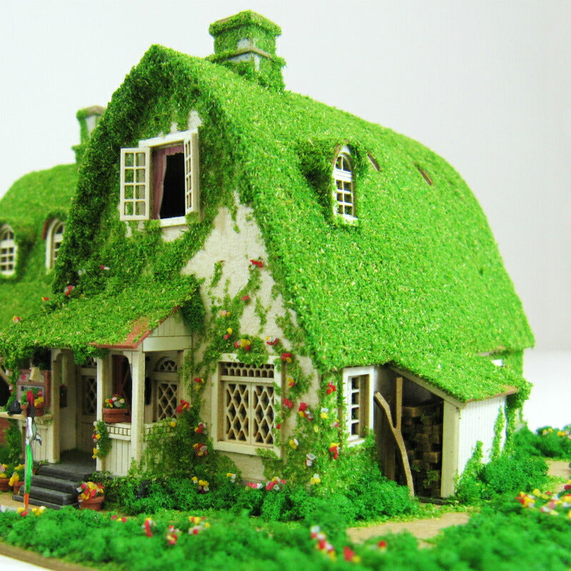 Kiki's Delivery Service Miniature Art Paper Craft Kit "Okino Residence" MK07-22